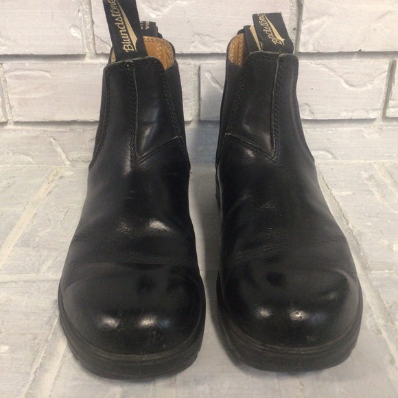 BLUNDSTONE BLACK BOOTS - GREAT CONDITION INSIDE AND OUT - AUS 5/US 8.5 - Picture 2 of 15